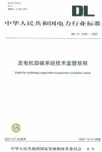 發(fā)電機勵磁系統(tǒng)技術(shù)監(jiān)督規(guī)程  DL/T 1049-