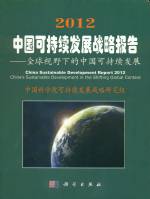 2012 中國可持續(xù)發(fā)展戰(zhàn)略報(bào)告——全球視
