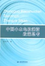 中國小水電投融資政策思考
